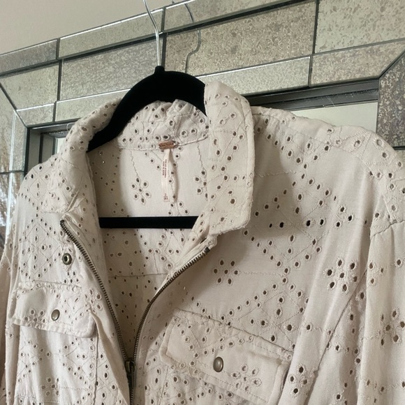 Free People Set The Tone Jumpsuit in Ivory - Picture 6 of 8